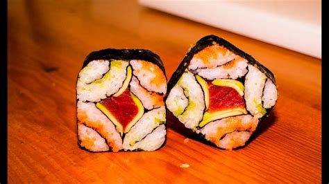 Mosaic Sushi Roll Recipe Japanese Food Recipe Youtube