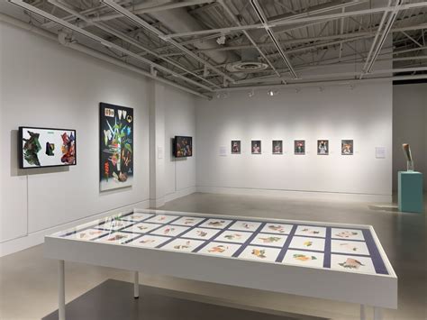 Installation View Of Arrangements At The Art Gallery At Evergreen 2020