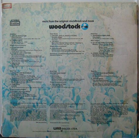 Lp Woodstock 3 Lps Original Soundtrack Mercadolivre