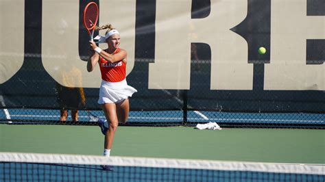 Megan Heuser 2023 24 Women S Tennis University Of Illinois Athletics