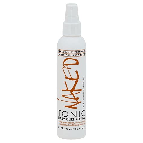 Naked By Essations Tonic Daily Curl Renew 8 Oz