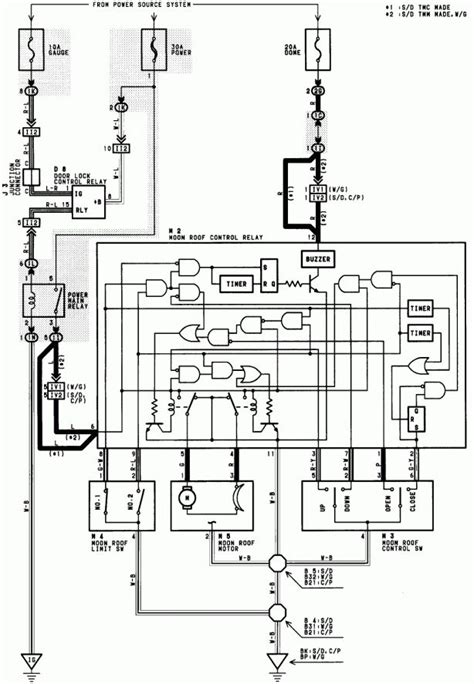 2002 Toyota Corolla Electrical Wiring Diagram
