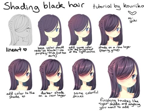 How To Shade Anime Hair Pencil Holding A Pencil For Smooth Light