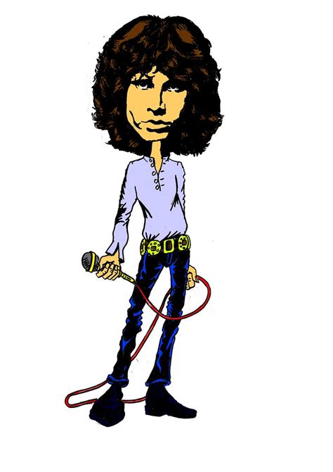 Jim Morrison Caricature Marty Street Flickr