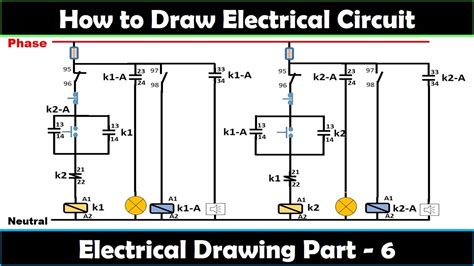 How To Draw Electrical Circuit Diagram