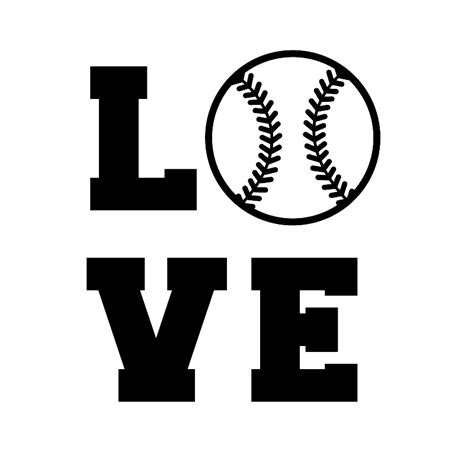 I Love Baseball Png Photo Png Arts