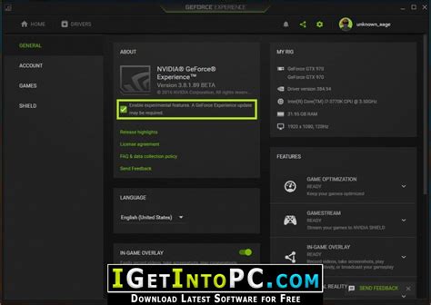 Check spelling or type a new query. NVIDIA GeForce Experience 3 Free Download