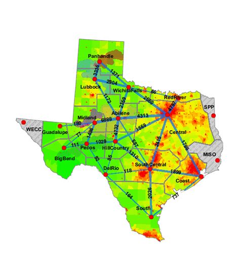 Ercot fundamentals task force (38). The result of the ERCOT transmission approximation. A total of 28... | Download Scientific Diagram
