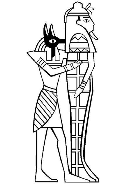 Sarcophagus Coloring Page At Free Printable