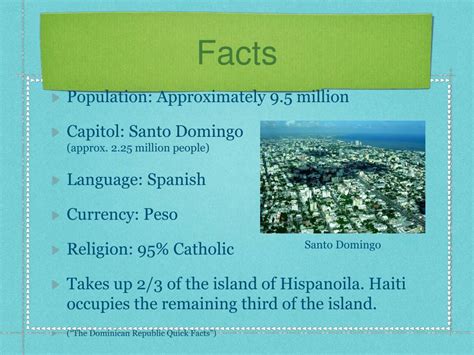 Ppt The Dominican Republic Powerpoint Presentation Free Download