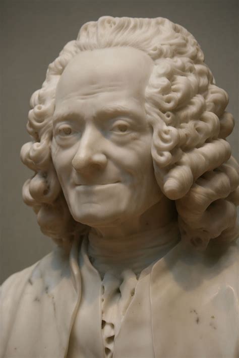 Voltaire With A A Perruque Marble 1778 Jean Antoine Houdon French 1741