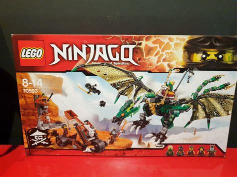 Lego Ninjago 70593 The Green Nrg Dragon Hobbies And Toys Toys