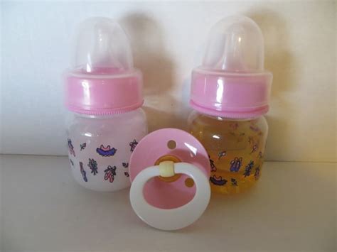 2 Reborn Baby Doll Preemie Bottles 2oz Fake By Rebornbabydollshop
