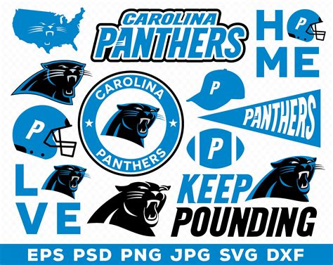 Papercraft Craft Supplies And Tools Best Dad Ever Carolina Panthers Svg