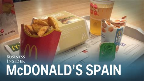 Mcdonalds In Spain Is So Much Better Than In America Youtube