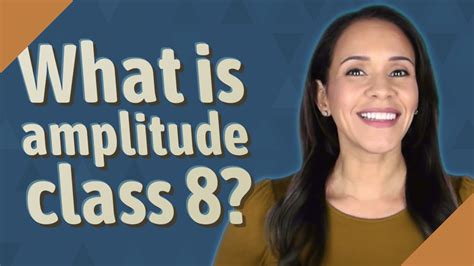 What Is Amplitude Class 8 Youtube