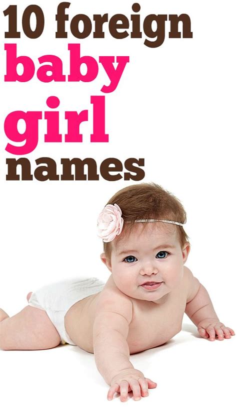 Top 10 Foreign Names For Your Baby Girl Baby Girl Names English Baby