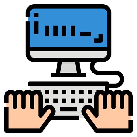 Typing Free Computer Icons
