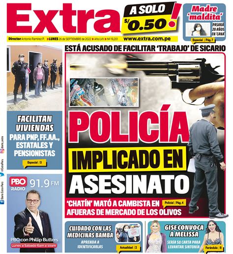 Portada Diario Extra