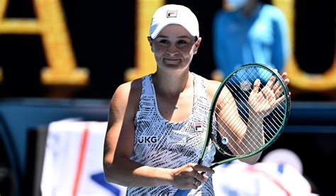 Ashleigh Barty News World No Sets Up Clash Against One Of The Most Athletic Girls