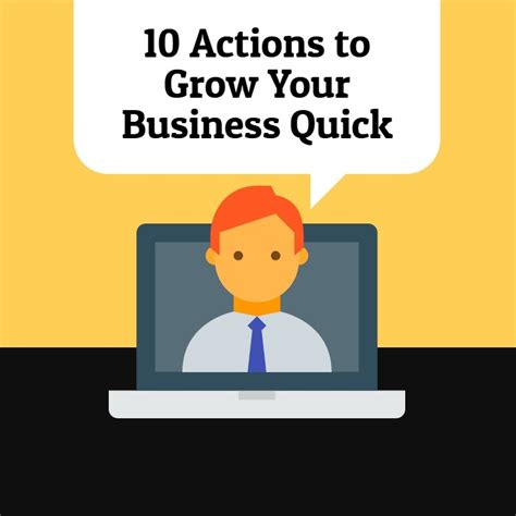 10 Quick Actions To Grow Your Business — The Disruptive Strategy Co