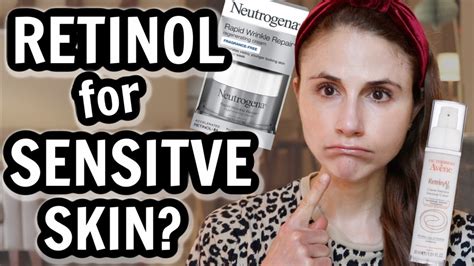 How To Use Retinol If You Have Sensitive Skin Dr Dray Youtube