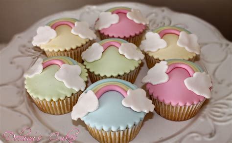 Make these rainbow cupcakes and celebrate in style! Delana's Cakes: Rainbow Cupcakes