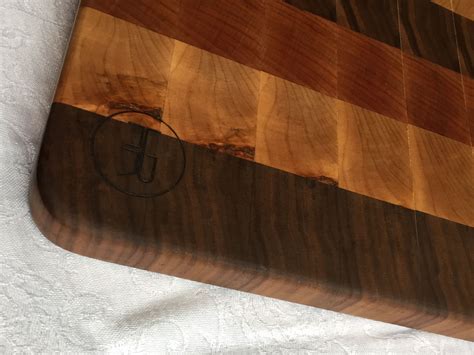 Custom Hardwood End Grain Cutting Board By Hardwood Reclamation