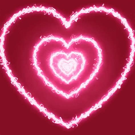 Heart Glowing Gif Heart Glowing Love Discover And Share Gifs