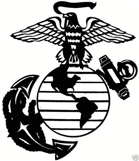 Marine Corps Emblem Drawing Free Download On Clipartmag