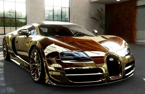 Bugatti Veyron Gold Voitures De Luxe Voiture Supercars
