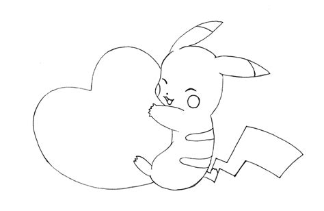 Pikachu Lineart By Asdfg21 On Deviantart