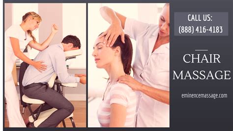 Chair Massage Importance And Benefits Eminencemassage