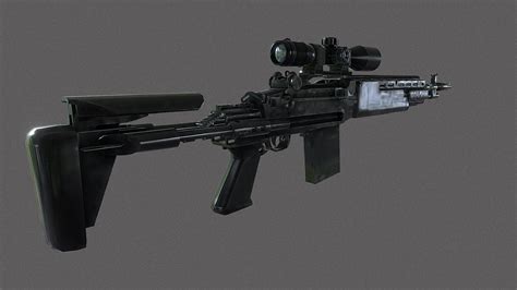 Mk 14 Enhanced Battle Rifle Buy Royalty Free 3d Model By João Miranda