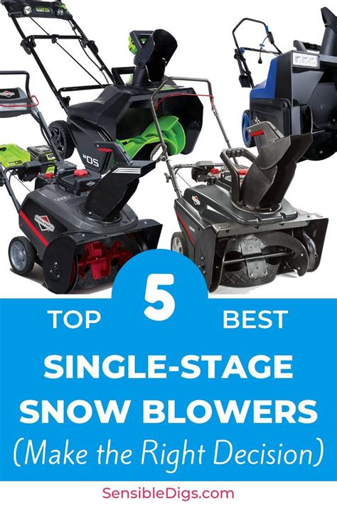 5 Best Single Stage Snow Blowers 2023 Reviews Artofit