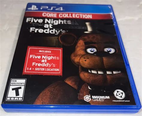 Five Nights At Freddy S The Core Collection Sony Playstation 4 Ps4 Tested Game 49 95 Picclick