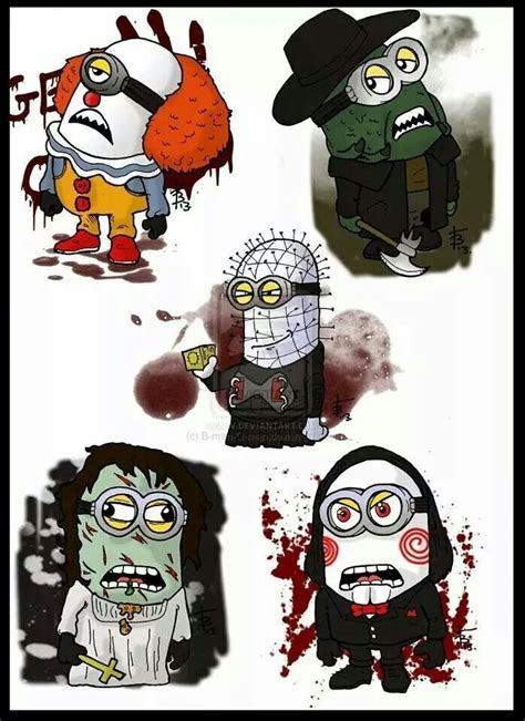 Horror Minions Lol Funny Horror Minions Images Scary Movies