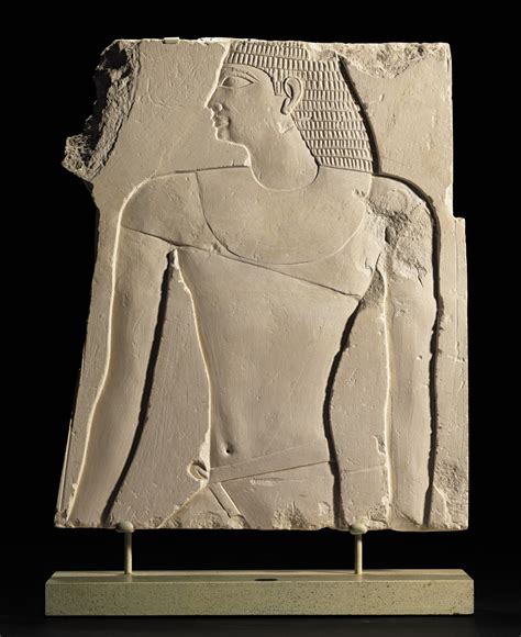 An Egyptian Limestone Relief Old Kingdom 6th Dynasty 2360 2195 Bc