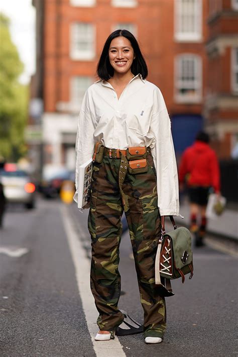 17 Street Style Approved Camo Outfits For Fall Stylecaster