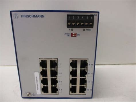Hirschmann Rs Rs T T Sdauhh Rail Switch Ebay