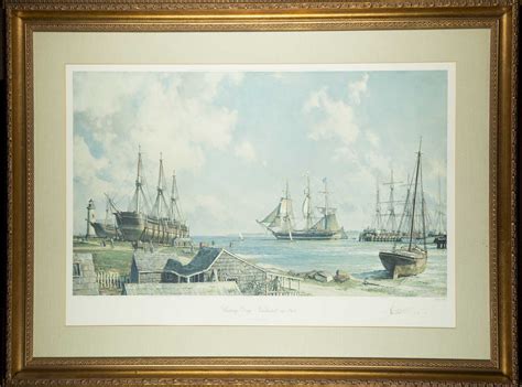 John Stobart 2 Prints Of Nantucket