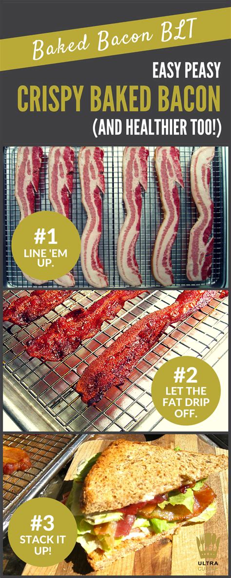 A Healthier Way To Eat Bacon Crispy Baked Bacon Recipe