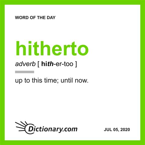 Heres A Wordoftheday That May Have Been Hitherto Unknown Click