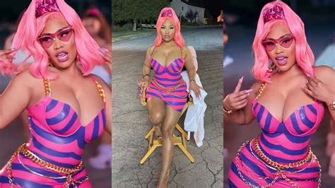 Nicki Minaj In Latex Dress For Super Freaky Girl Video Latex