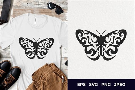 Butterfly Silhouette Svg File 6 Graphic By Siapgraph · Creative Fabrica