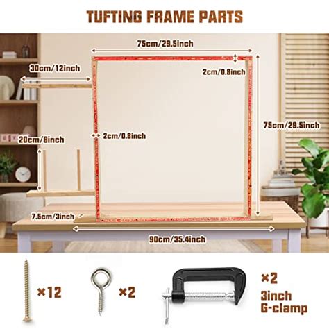 Tufting Frame Rug Tufting Frame 295” X 295” Tufting Frame For Rug