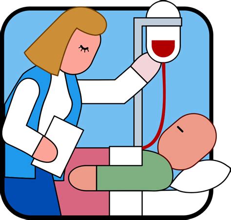 Nurse With Iv Openclipart