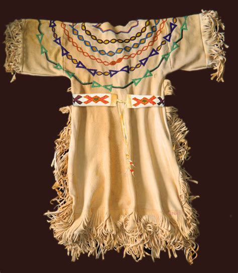 Native American Dresses Native Womens Plains Indian Beaded Dresses