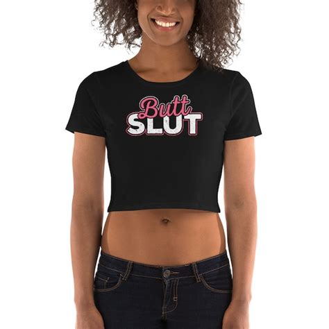 Butt Sex Crop T Shirt Etsy