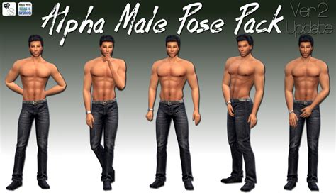 Sweet Sorrow Sims Alpha Male Pose Pack Ver2